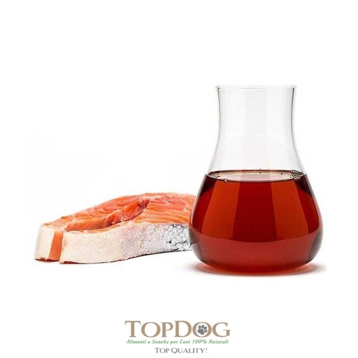 Olio di Salmone per Cani Extra Puro 500ml - immagine 2