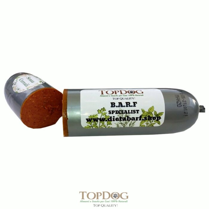 Salamotto di carne per cani al Pollo Grain Free 500gr (15pz) - immagine 4