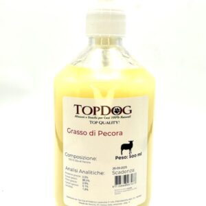 Grasso di Pecora per Cani - estratto a freddo - 500ml