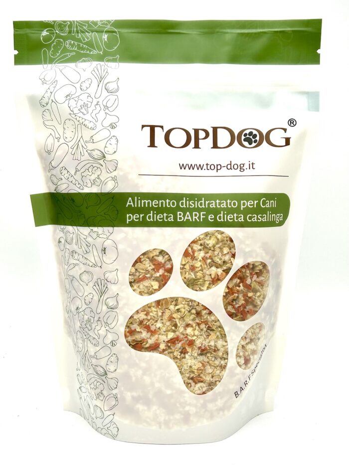 Fiocchi di Verdure Miste BARF per cani 500gr