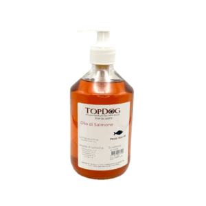 Olio di Salmone per Cani Extra Puro 500ml