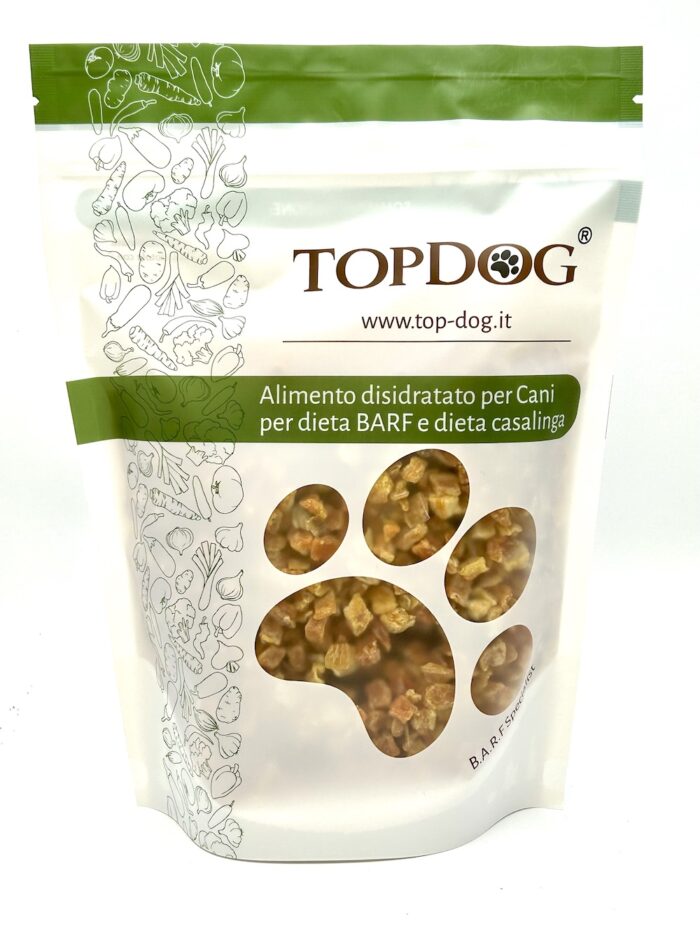 Patate dolci a cubetti per cani 500gr