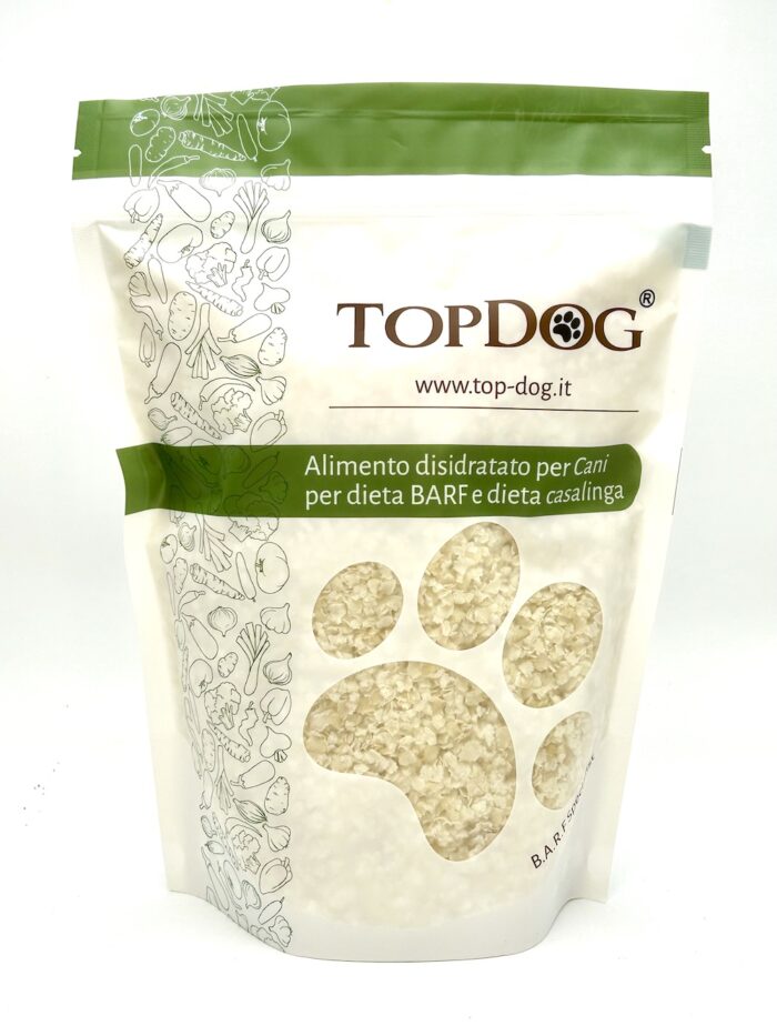 Fiocchi di riso precotto per cani - BIO 600gr