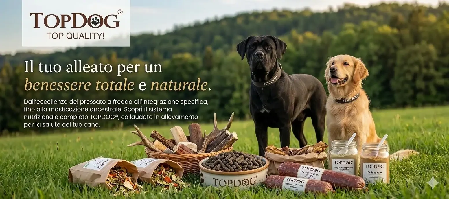 alimenti naturali per cani e prodotti BARF