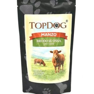 brodo per cani al manzo